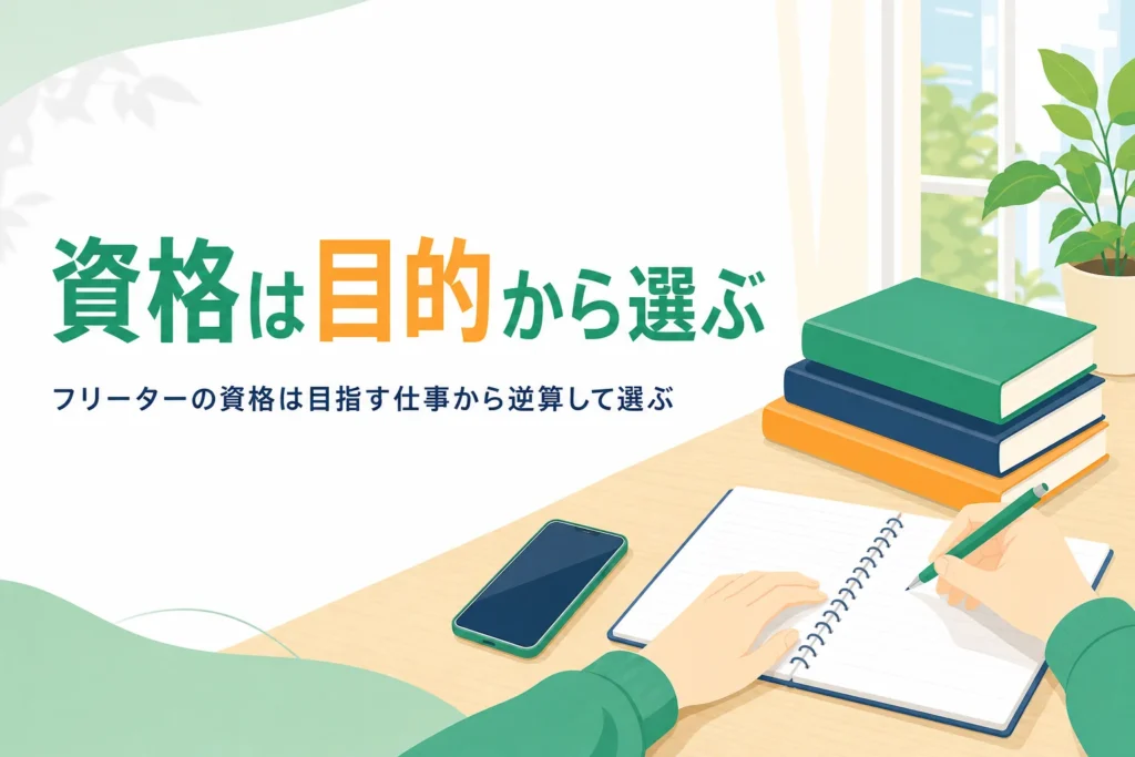 フリーターが就職に役立つ資格を目指す仕事から選ぶ方法を紹介する記事のアイキャッチ